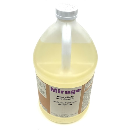 Pm Products Acid-based cleaner for use on polished aluminum, chrome and stainless steel. 1095-4X1